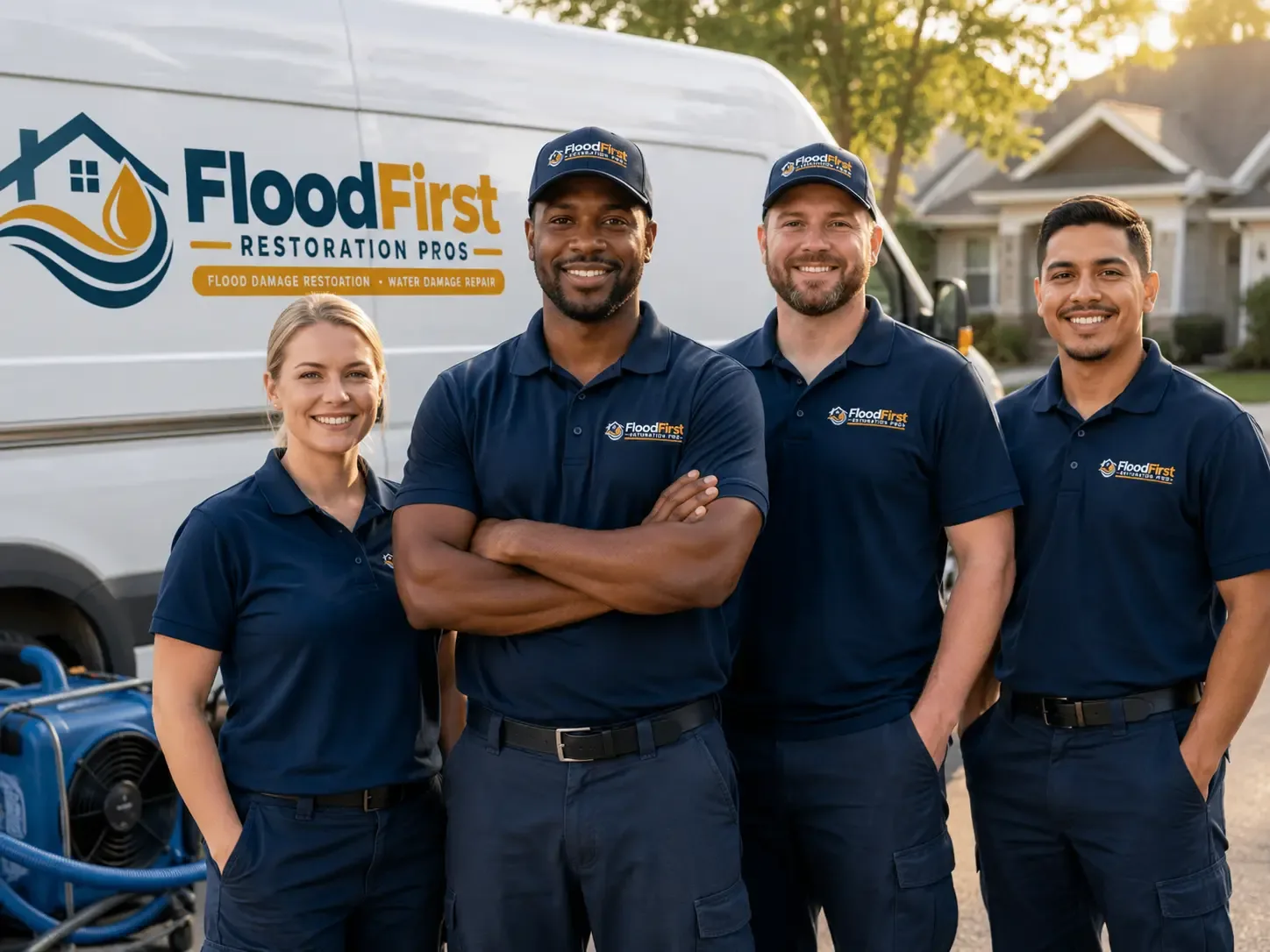 Flood Damage Restoration company in Ora, IN